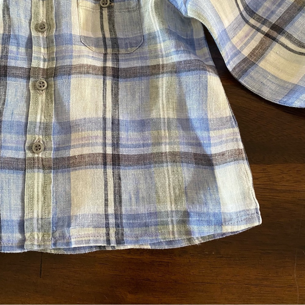 Bonpoint Linnen Baby Boy Shirt - Picture 4 of 10